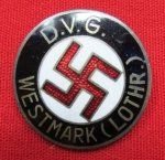 German WWII NSDAP Pin, DVG Westmark