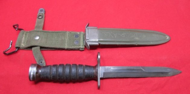  US WWII-Korean War, M1 Carbine Bayonet, Imperial Mfg — image 5