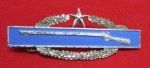 US Two War, Combat Infantry Badge, 2nd Award, Sterling, SB