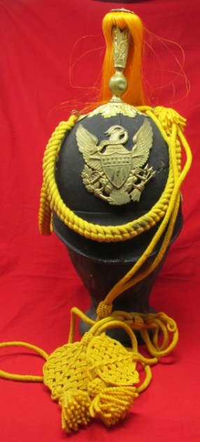  US Indian Wars Era Enlisted Cavalry Helmet, Composite — image 2