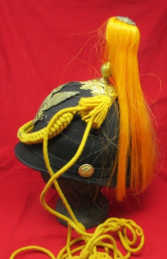  US Indian Wars Era Enlisted Cavalry Helmet, Composite — image 5