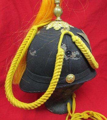  US Indian Wars Era Enlisted Cavalry Helmet, Composite — image 7