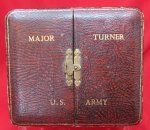 US WWI Era, London Mfg, Cased Major's Dress Shoulder Straps