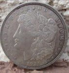 US Silver Coin, Morgan Dollar, 1921, Denver Mint