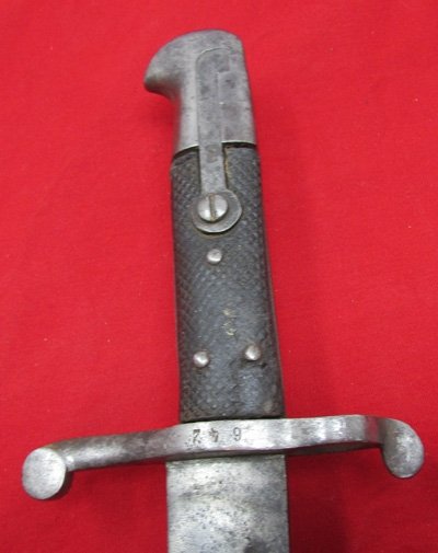  British Pattern 1856-60 Sword Bayonet & Scabbard — image 5