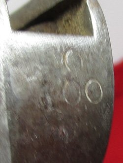  British Pattern 1856-60 Sword Bayonet & Scabbard — image 7