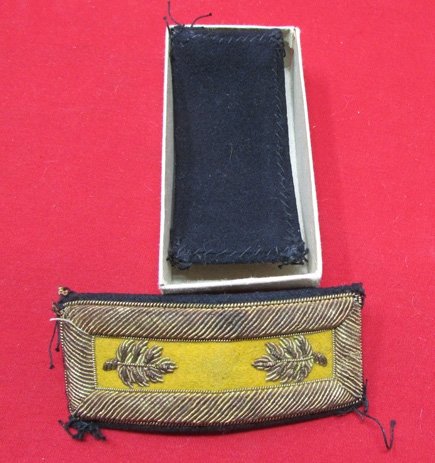  US WWII War Era, Cavalry Major Shoulder straps, Pair — image 3