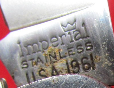  US Vietnam War Era, US Army Issue Pocket Knife, Imperial  1961 — image 3