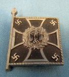 German WWII Pioniere Flag Tinnie