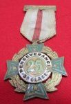 Mexican 25 Year Perseverance Medal 1926-1945