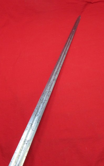  US WWI M1913 Patton Saber, Springfield Armory 1914, Early Pattern Tentpole Scabbard — image 7