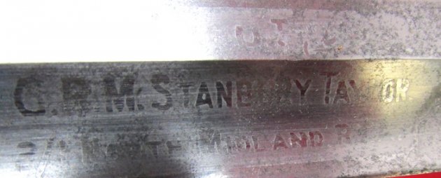  British Pre WWI, Identified, Pattern 1821 Royal Artillery Officers Sword — image 6