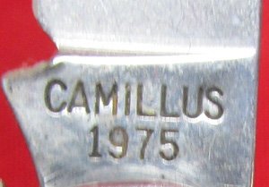  US Vietnam War Era, US Army Issue Pocket Knife, Camillus 1975 — image 3