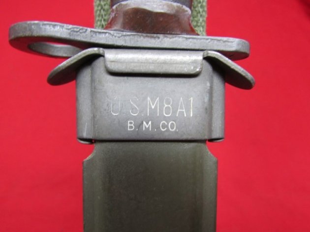  US USM4 Carbine Bayonet, PAL Mfg, M8 Scabbard, Very Clean — image 7
