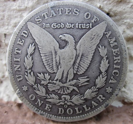 US Silver Coin, Morgan Dollar 1897, New Orleans Mint — image 3