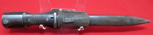  German WWII Matching K98 Bayonet and Frog, Herder 1939 — image 2