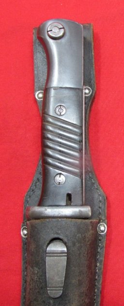  German WWII Matching K98 Bayonet and Frog, Herder 1939 — image 3