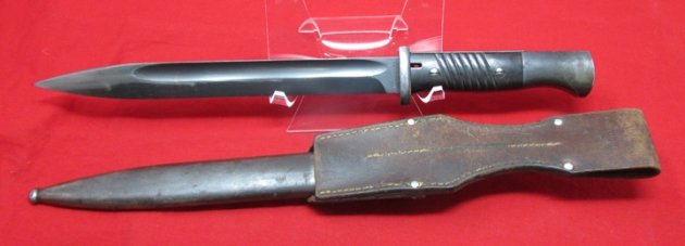  German WWII Matching K98 Bayonet and Frog, Herder 1939 — image 8