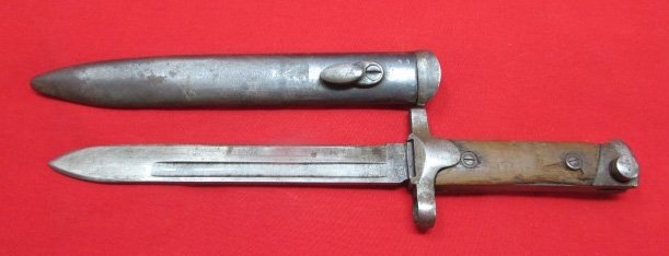  Italian WWII Carcano Bayonet, Modified Folding Bayonet — image 5