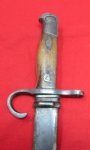 Japanese WWII Type 30 Bayonet & Scabbard, Kokura Arsenal