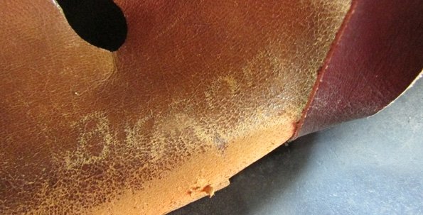  German WWII Luftschutz M1935 Combat Helmet, Complete, EF64, Monday Morning at the Factory — image 5