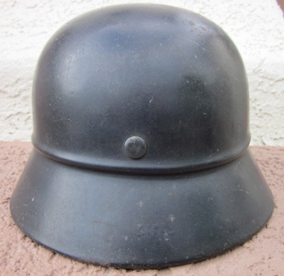  German WWII Luftschutz M1935 Combat Helmet, Complete, EF64, Monday Morning at the Factory — image 9