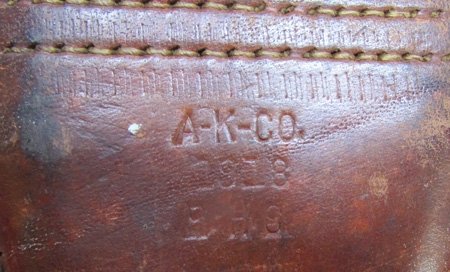  US WWI M1917 Bolo Knife, Plumb 1918, Canvas & Leather Scabbard, Named — image 8