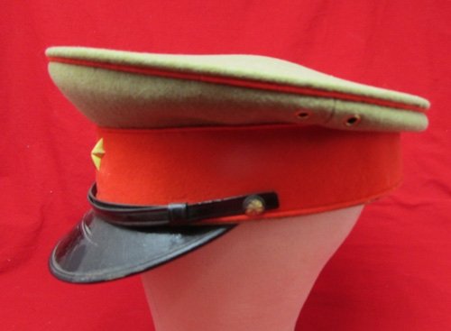  Japanese WWII High Quality Army Officers Visor Hat, Mori — image 3