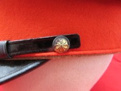  Japanese WWII High Quality Army Officers Visor Hat, Mori — image 4