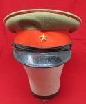Japanese WWII High Quality Army Officers Visor Hat, Mori