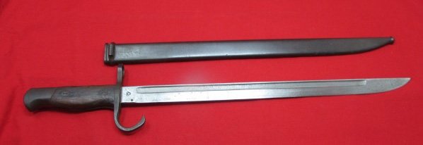  Japanese WWII Type 30 Bayonet & Scabbard, Kokura Arsenal — image 5