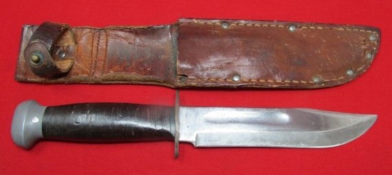  US WWII Utility Knife, RH PAL 36, 6 Inch Chromed Steel Blade — image 4