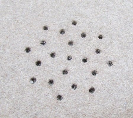  US Spanish American War Campaign Hat, Snowflake Vent — image 6