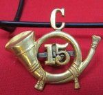 US Indian War, SAW, Field Musician Hat Insignia, 15th Infantry, …
