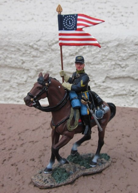  King & Country, CW059, Union Guidon Bearer, Retired, Boxed — image 2