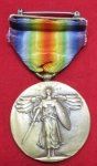 US, WWI Victory Medal, Wrap Brooch