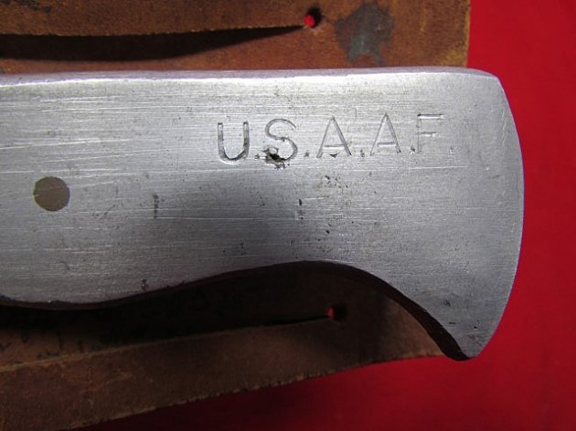  US WWII, Australian Mfg, USAAF Machete & Scabbard — image 3