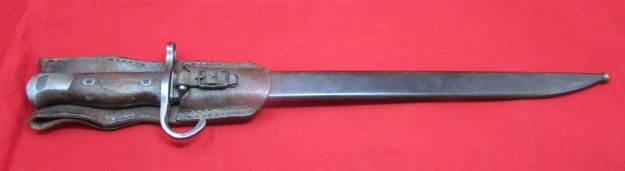  Japanese WWII Type 30 Bayonet & Frog, Kokura Mfg — image 2