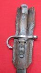 Japanese WWII Type 30 Bayonet & Frog, Kokura Mfg