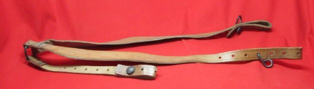  French, Post WWI Leather Support Straps — image 2