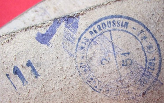  French, Post WWI Leather Support Straps — image 3