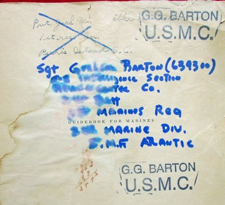  US Korean War Era, Guidebook for Marines, 1946, Named — image 3