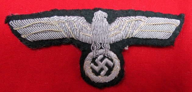  German WWII Army Officer Bullion Wire Tunic Eagle — image 2
