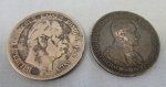 German 1875 and 1913 5 Mark Coins