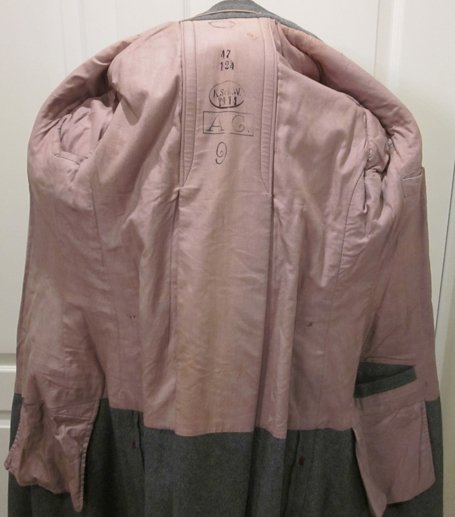  Imperial Austria, Central Powers, Officers Wool Overcoat, 1914 Dated — image 8