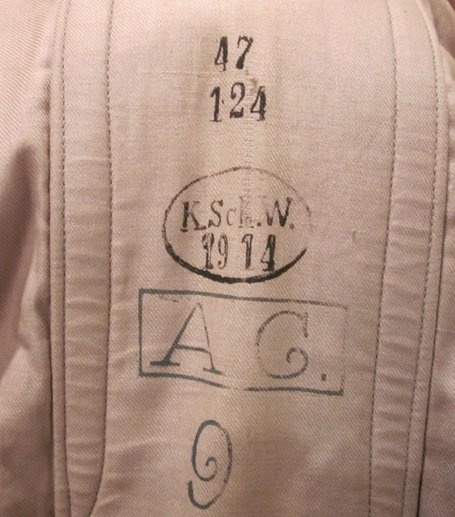  Imperial Austria, Central Powers, Officers Wool Overcoat, 1914 Dated — image 9