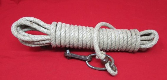  US Pre WWI, 1904 Pattern Cavalry Picket Pin Rope — image 2