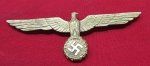 German WWII Kriegsmarine Officers Metal Breast Eagle
