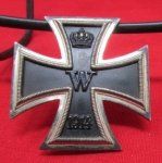 German WWI Iron Cross 1st Class, Vaulted