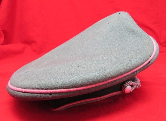  German WWII Army Panzer Officers Visor Hat, East Prussian Retailer — image 5